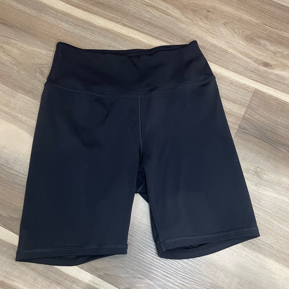 Black biker shorts